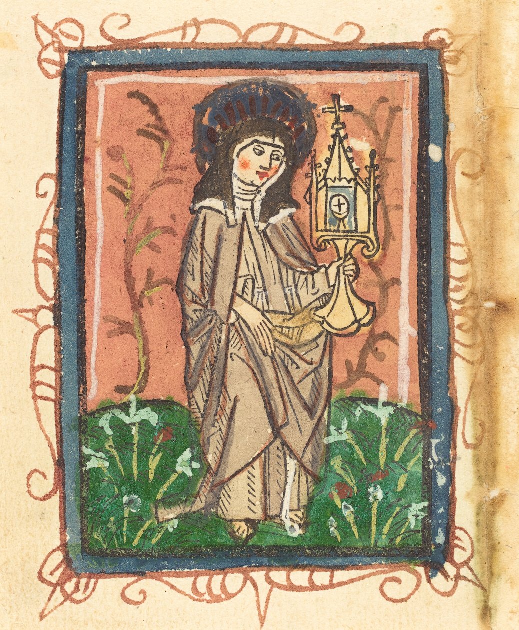 Svatá Klára z Assisi, 14701480. od Unbekannt