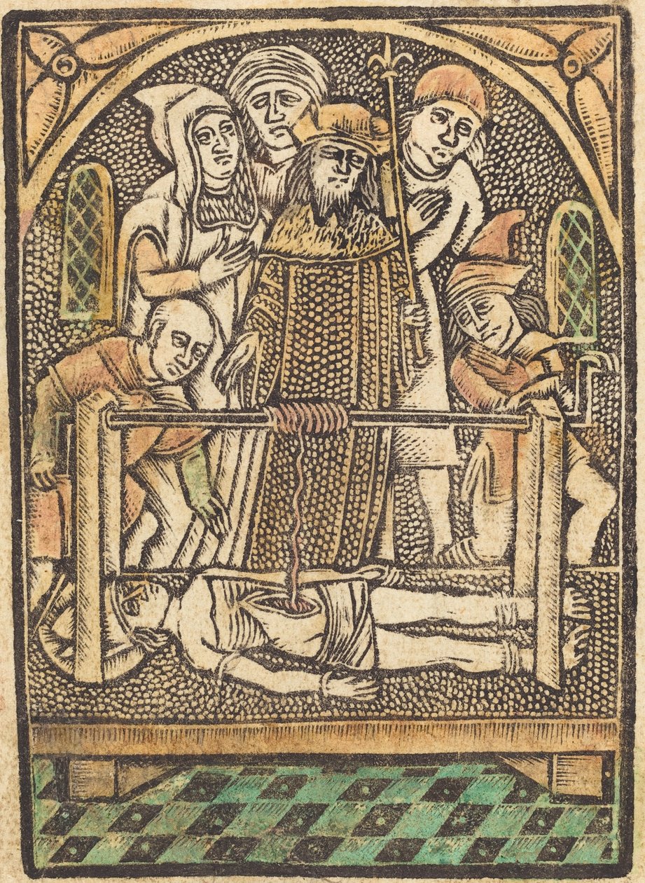 Svatý Erasmus, c. 14701480. od Unbekannt