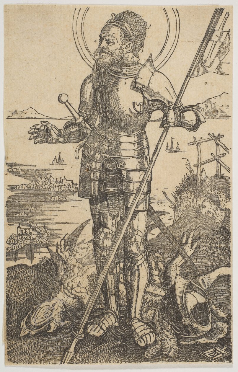 Saint George Stálá kopie.n.d. od Unbekannt