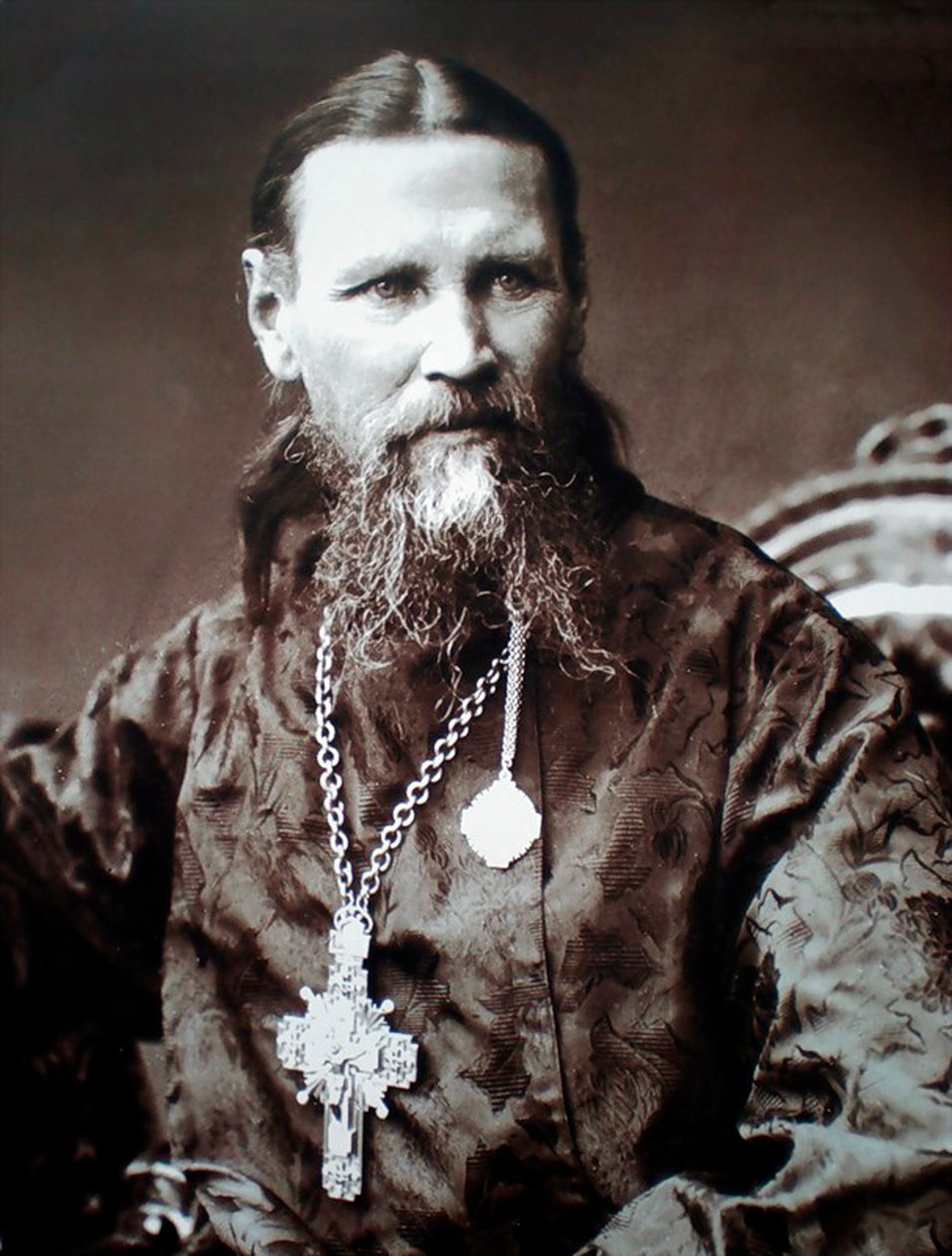 Svatý Jan z Kronštadtu, ruský kněz, c1900 od Unbekannt