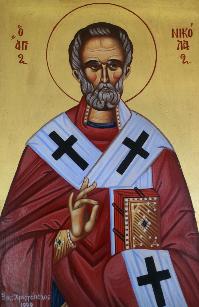 Svatý Mikuláš Řecká ortodoxní ikona Řecko od Unbekannt
