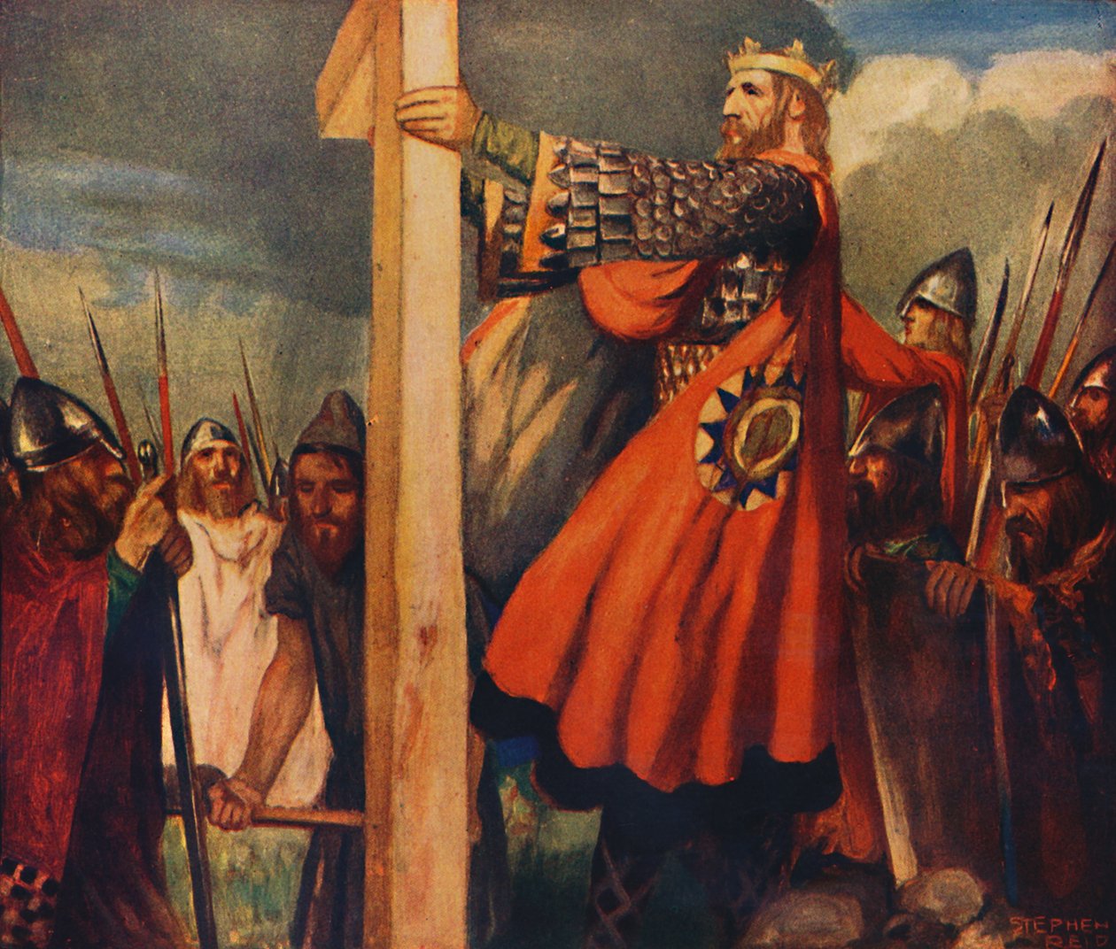 Saint Oswald v Hevenfelth, 1912 od Unbekannt