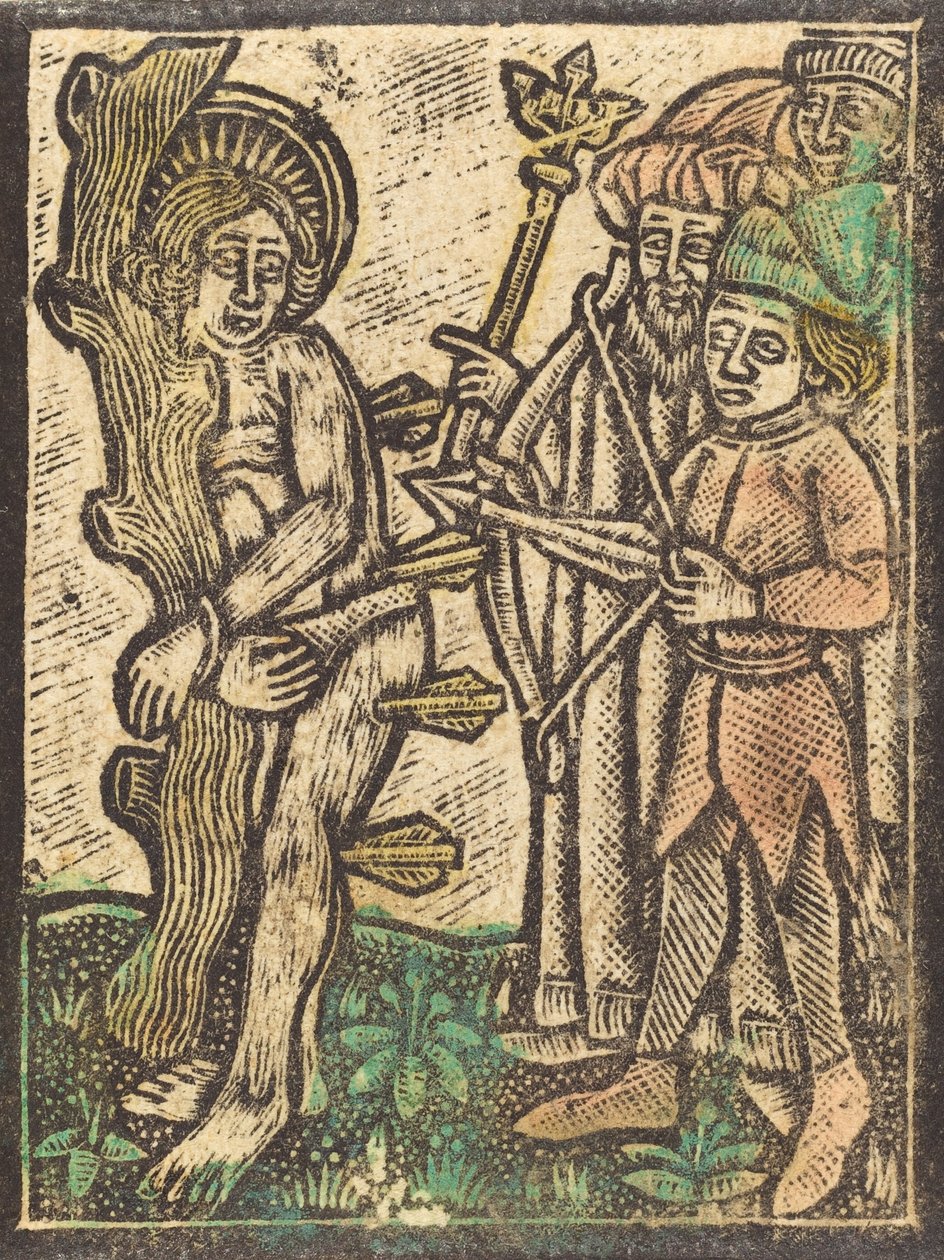 Svatý Šebestián, c. 1480. od Unbekannt