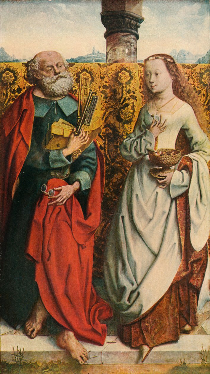 Svatí Petr a Dorota, c1505, 1909 od Unbekannt
