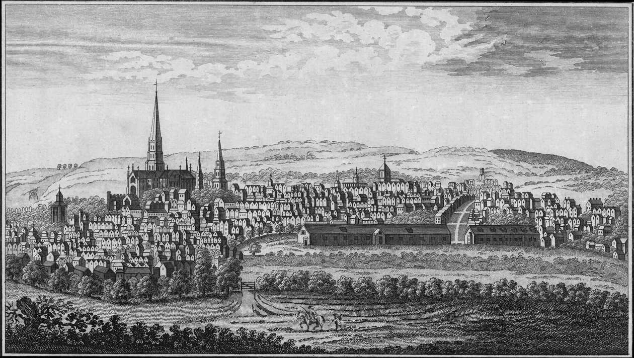 Salisbury, Wiltshire, polovina konce 18. století. od Unbekannt
