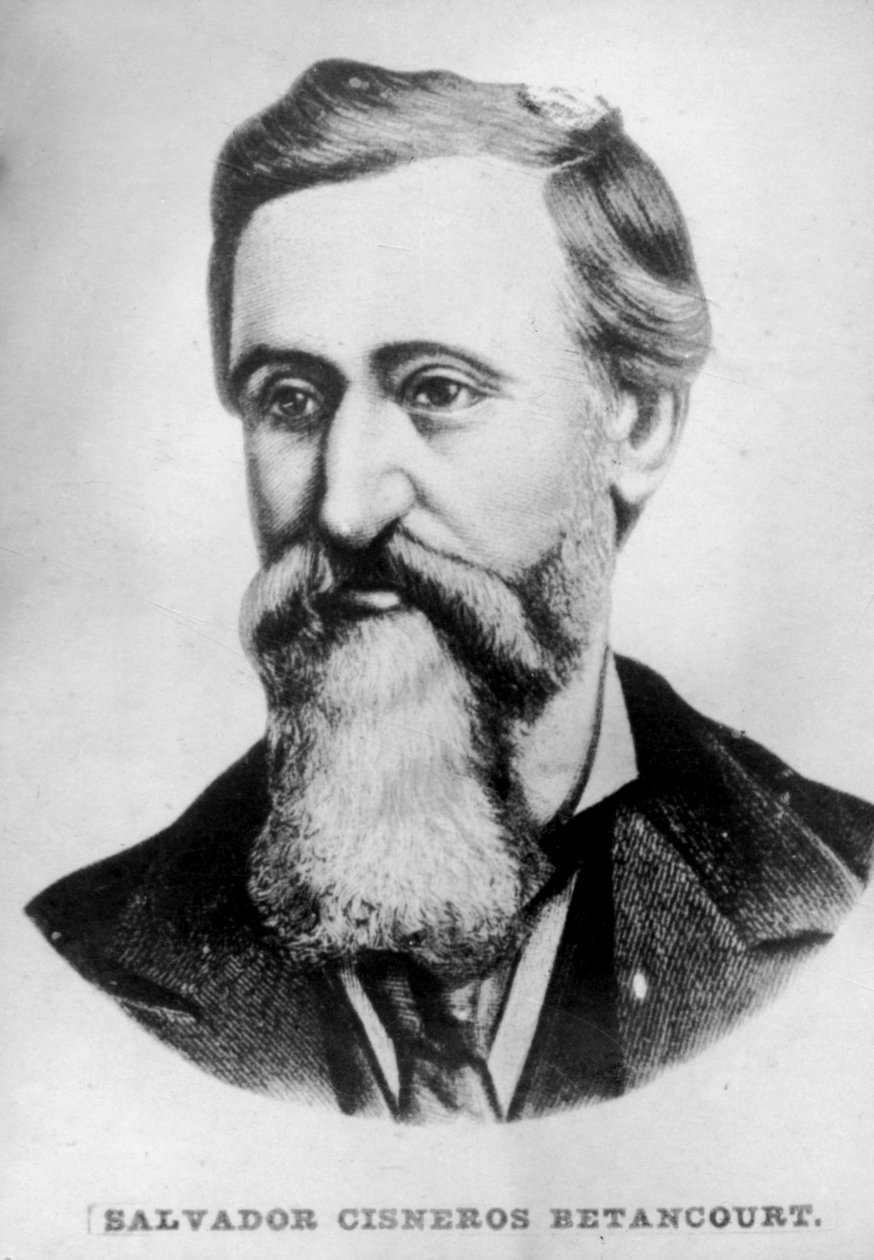 Salvador Cisneros Betancourt, markýz ze Santa Lucia 1828 - 1914, kubánský politik, c1910 od Unbekannt