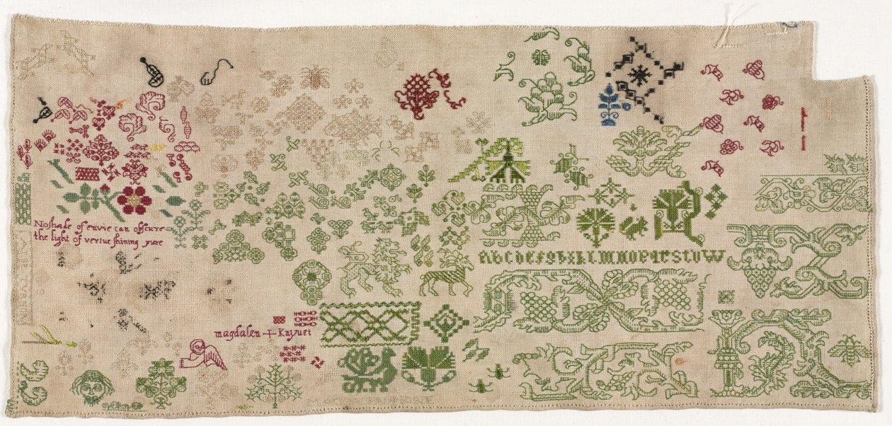 Vzorník, 1600–1630. od Unbekannt