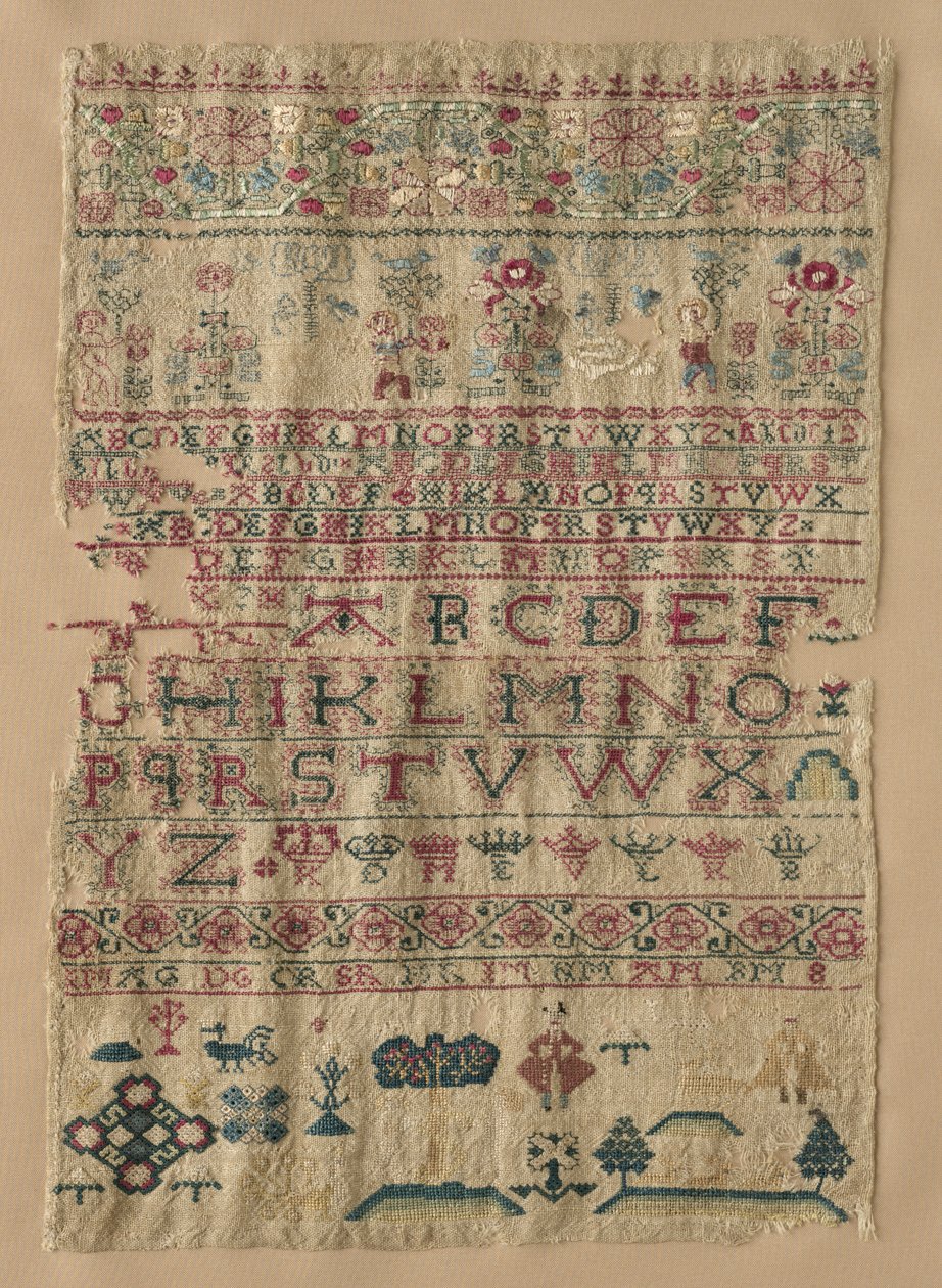 Vzorník, 1743. od Unbekannt