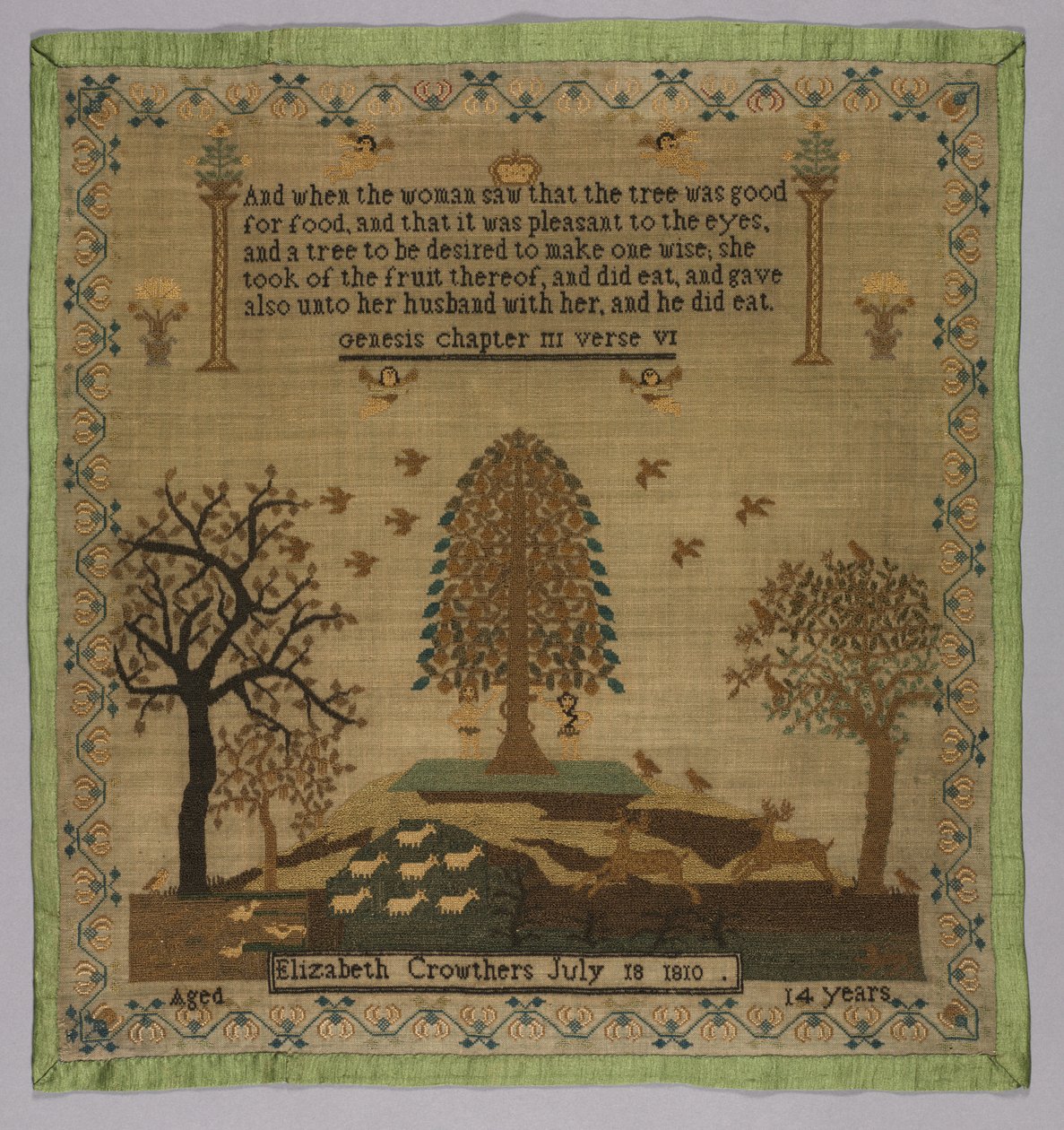 Vzorník, 1810. od Unbekannt