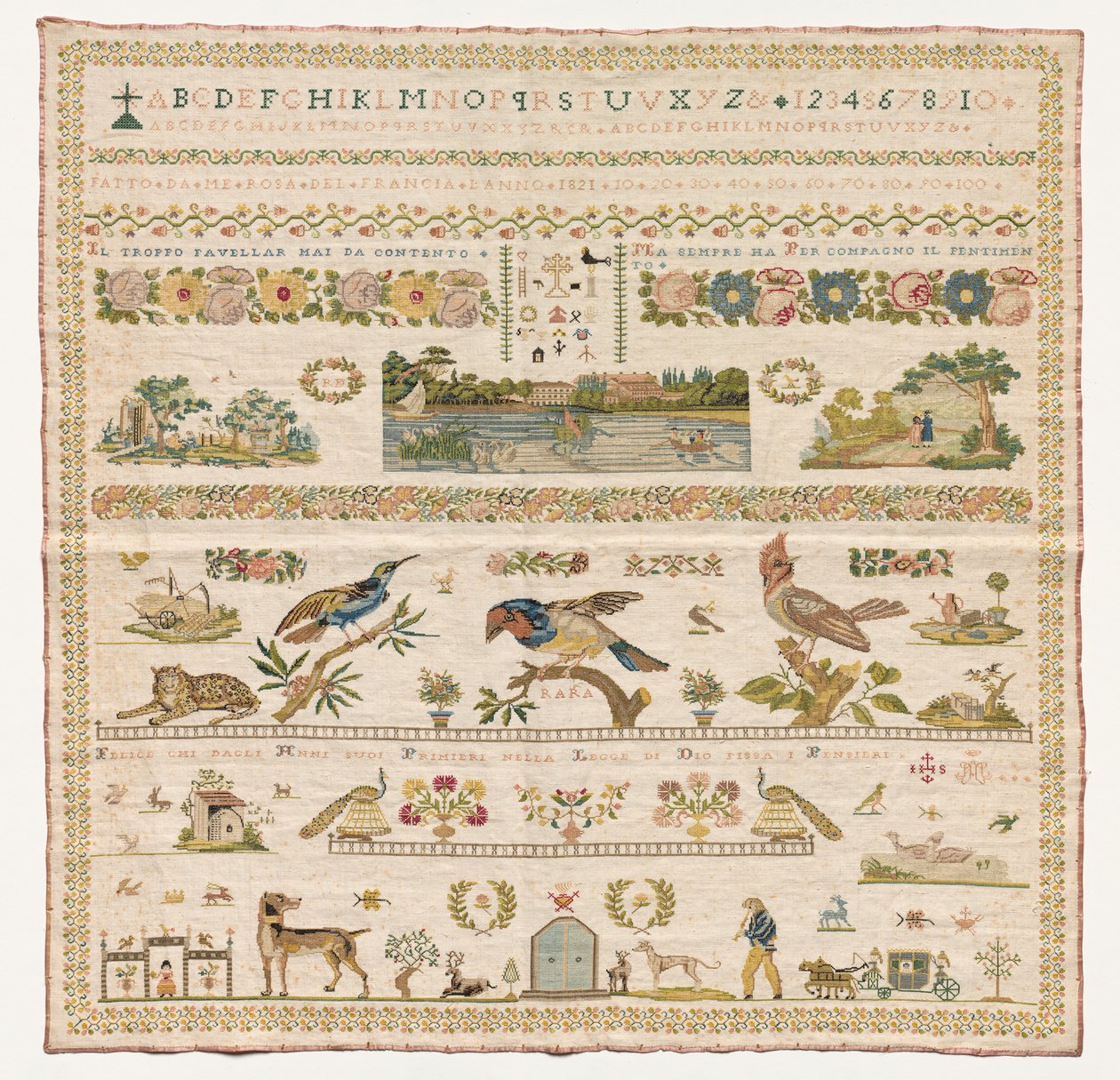 Vzorník, 1821. od Unbekannt