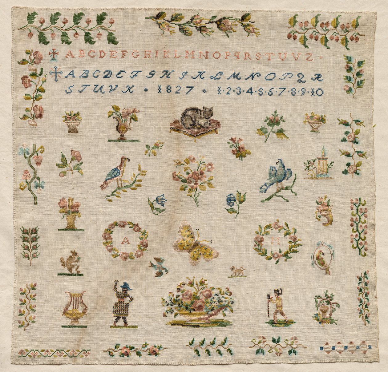 Vzorník, 1827. od Unbekannt