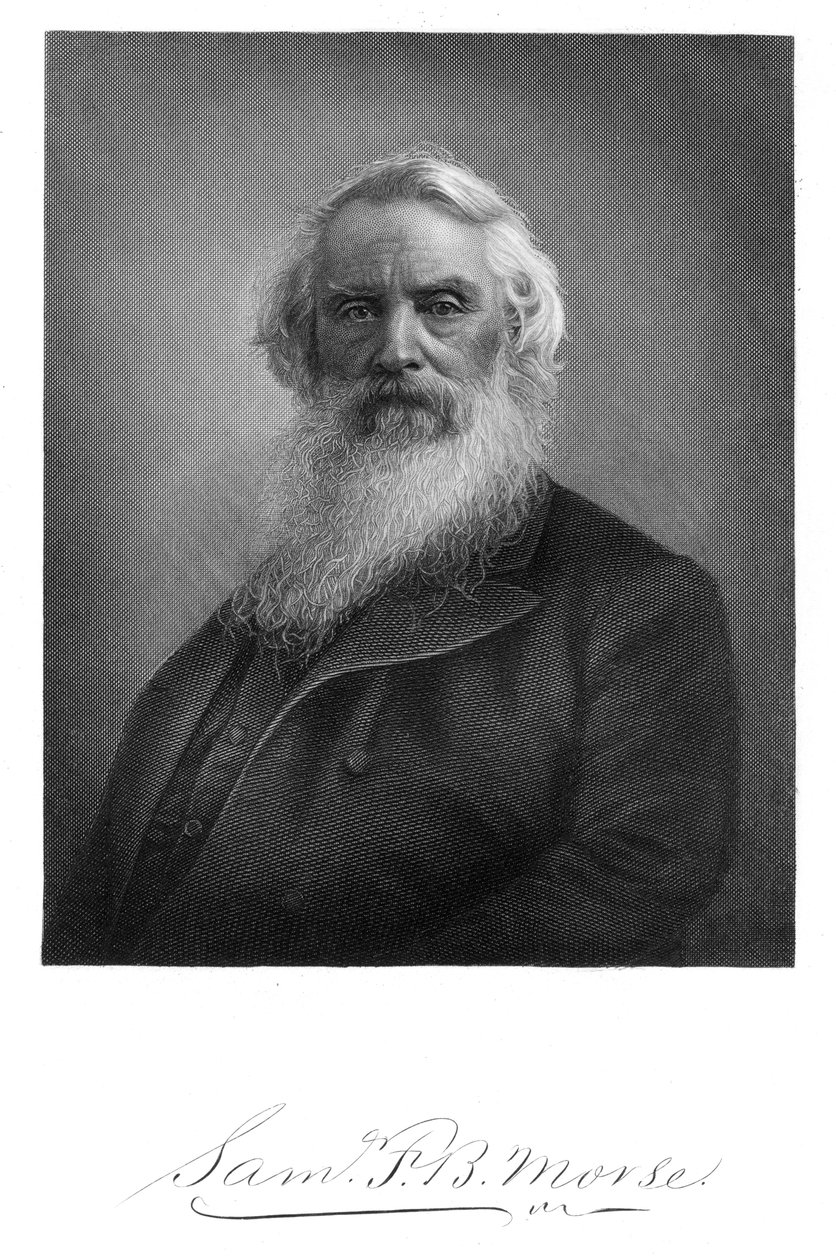 Samuel Finley Breese Morse , americký umělec a vynálezce, 1896 od Unbekannt