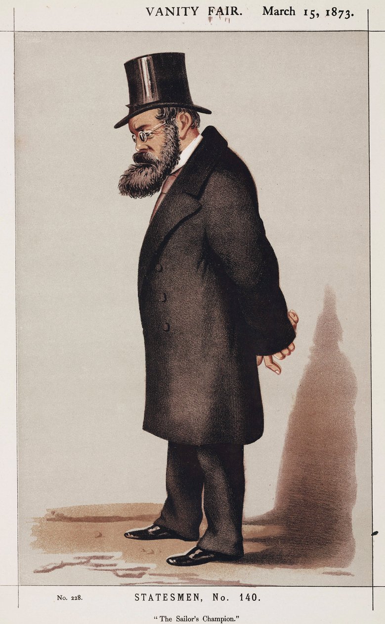 Samuel Plimsoll , anglický sociální reformátor od Unbekannt
