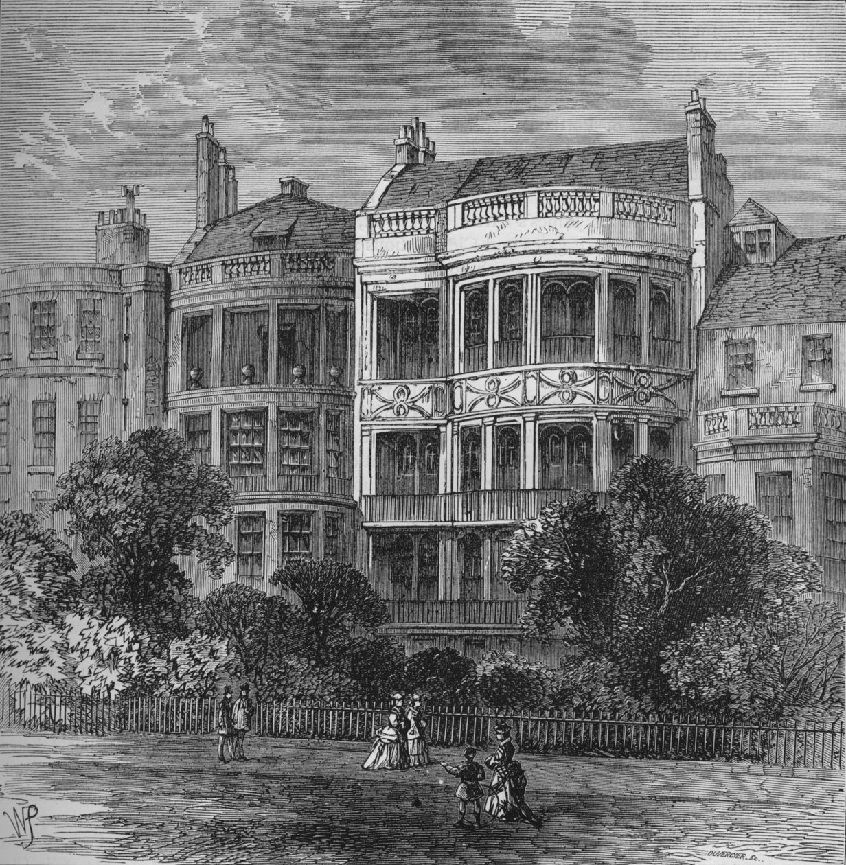 Dům Samuela Rogerse, Green Park front, Westminster, Londýn, c1854 1878 od Unbekannt