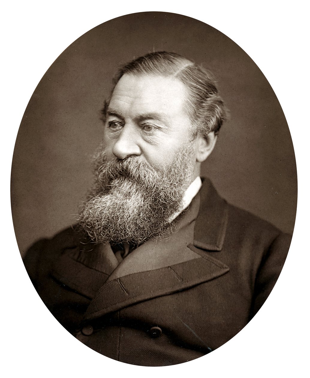 Samuel White Baker 1821-1893, anglický průzkumník a bojovník proti otroctví, c1880 od Unbekannt