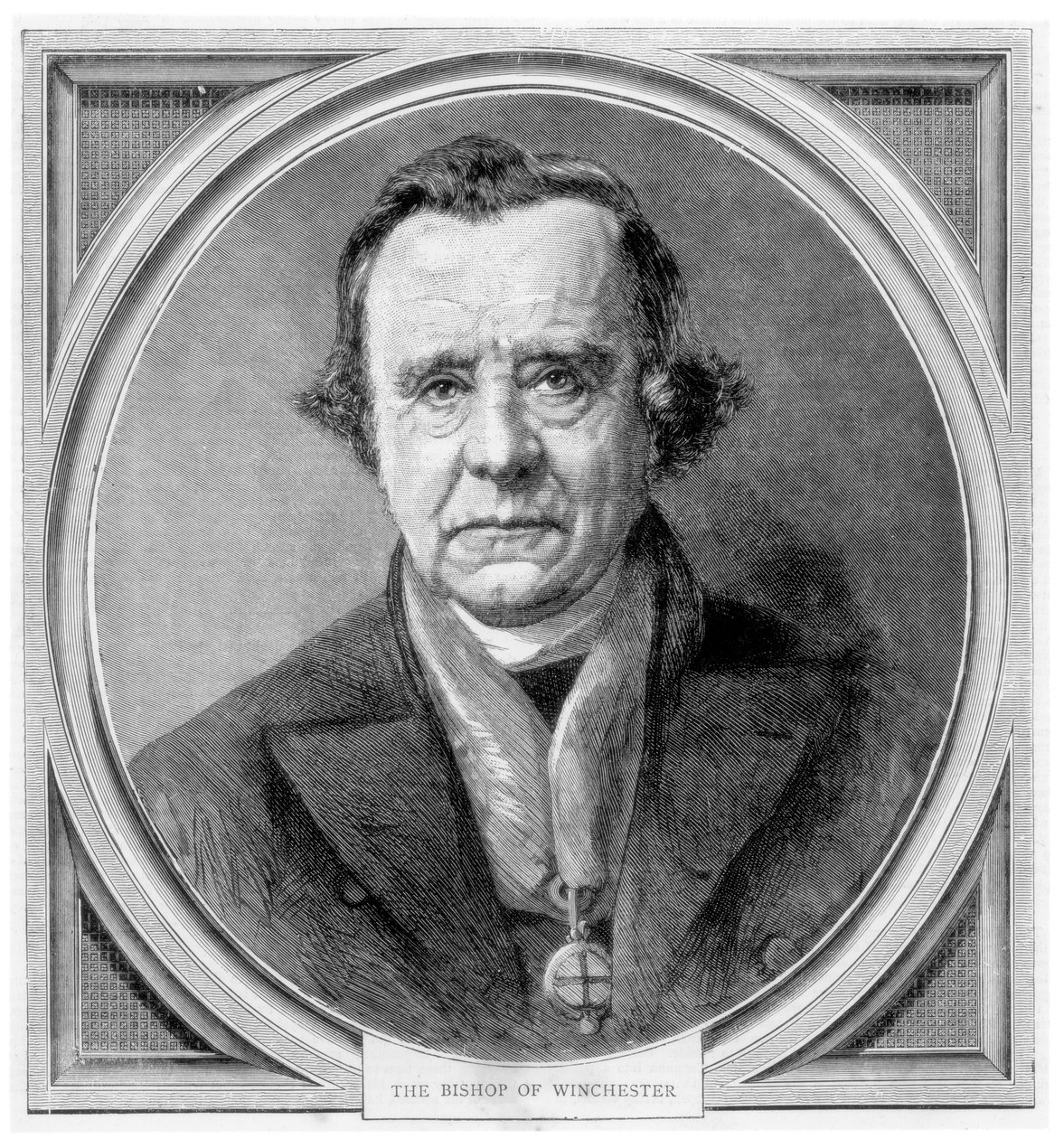 Samuel Wilberforce, anglický kostelník, 1870 od Unbekannt
