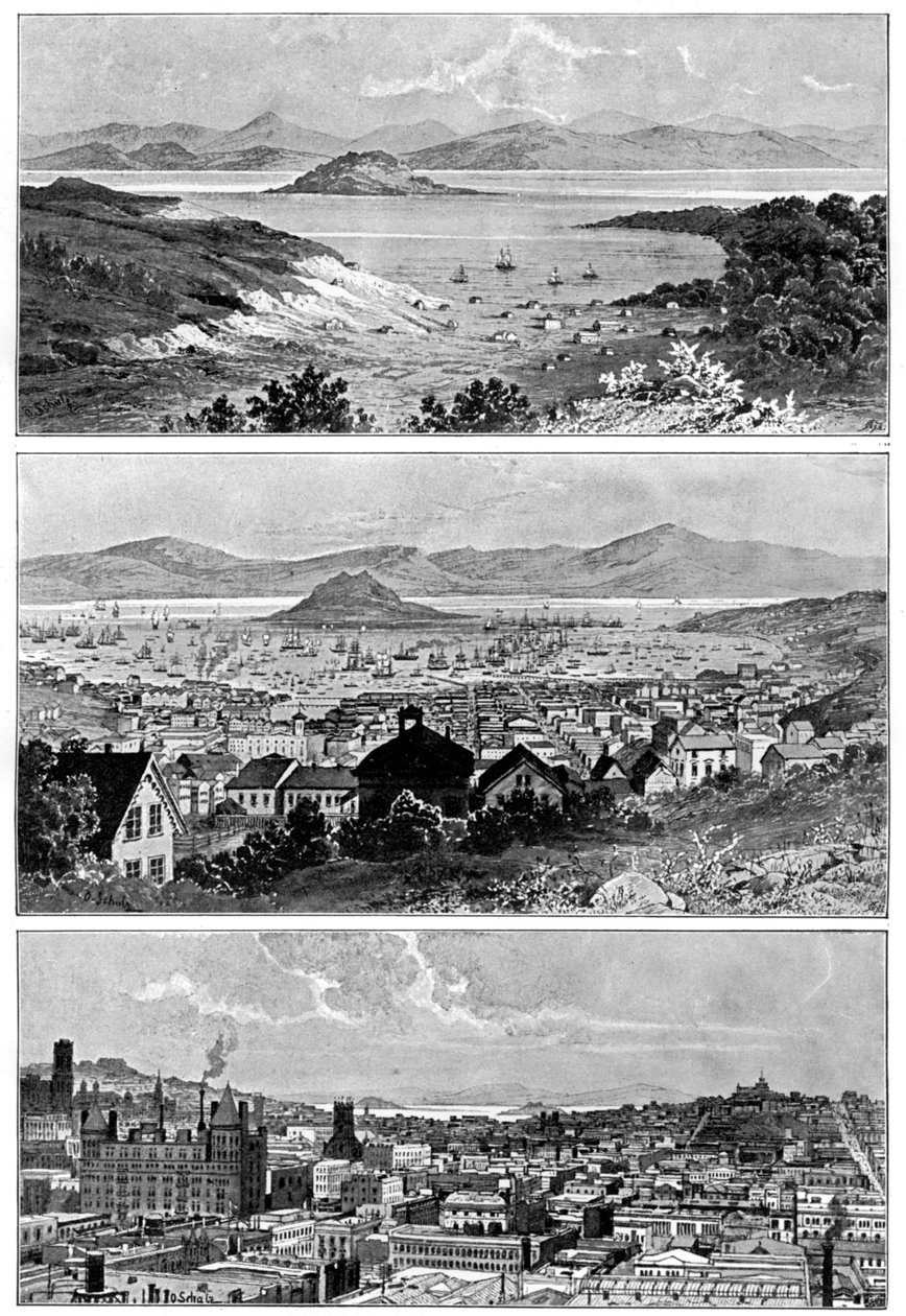 San Francisco v listopadu 1848, 1858 a na konci 19. století, 1901 od Unbekannt