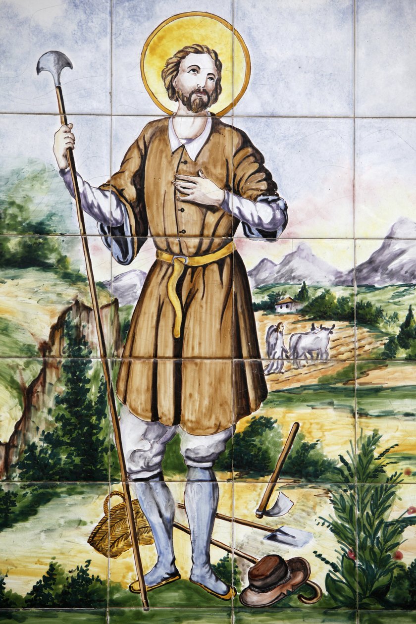 San Isidro mozaikový panel Granát Španělsko od Unbekannt