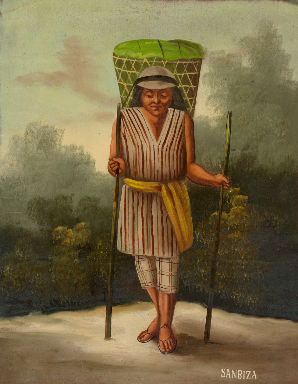 Sanbiza Man, před rokem 1914. od Unbekannt