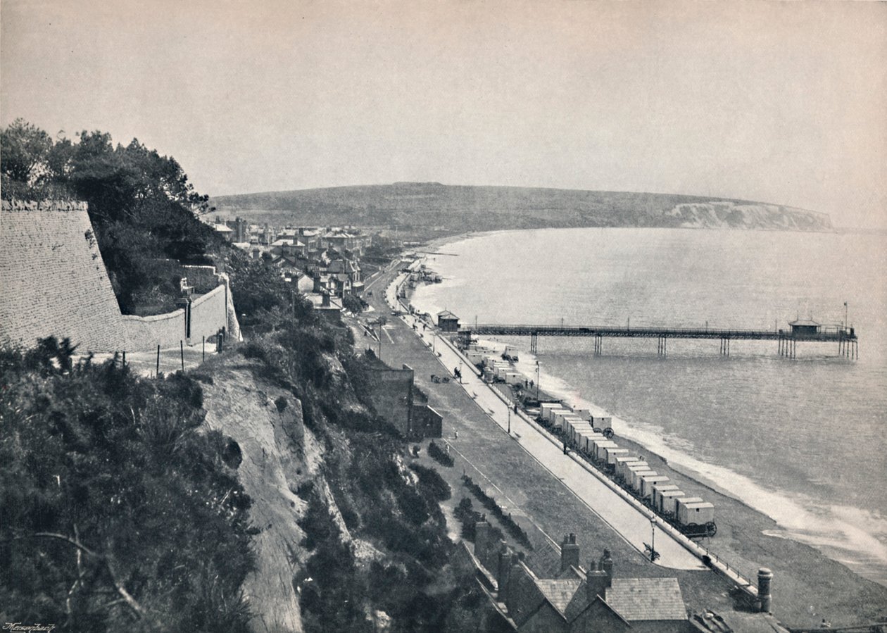 Sandown - Z útesů, 1895 od Unbekannt