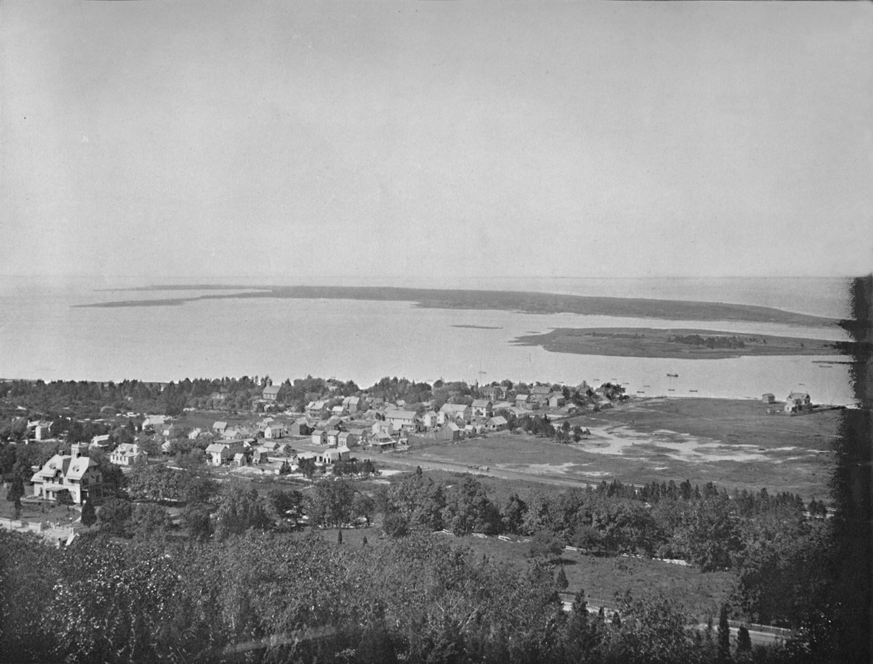 Sandy Hook, z Highland Light, New Jersey, c1897. od Unbekannt