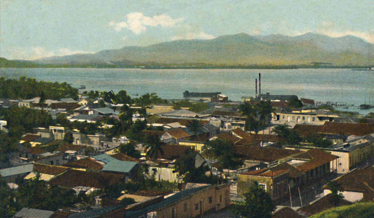 Santiago de Cuba. Vista parcial, c1910. od Unbekannt