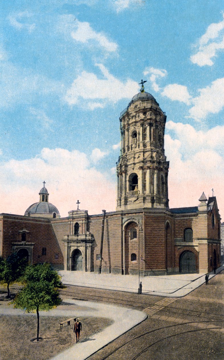 Kostel a klášter Santo Domingo, Lima, Peru, počátek 20. století od Unbekannt