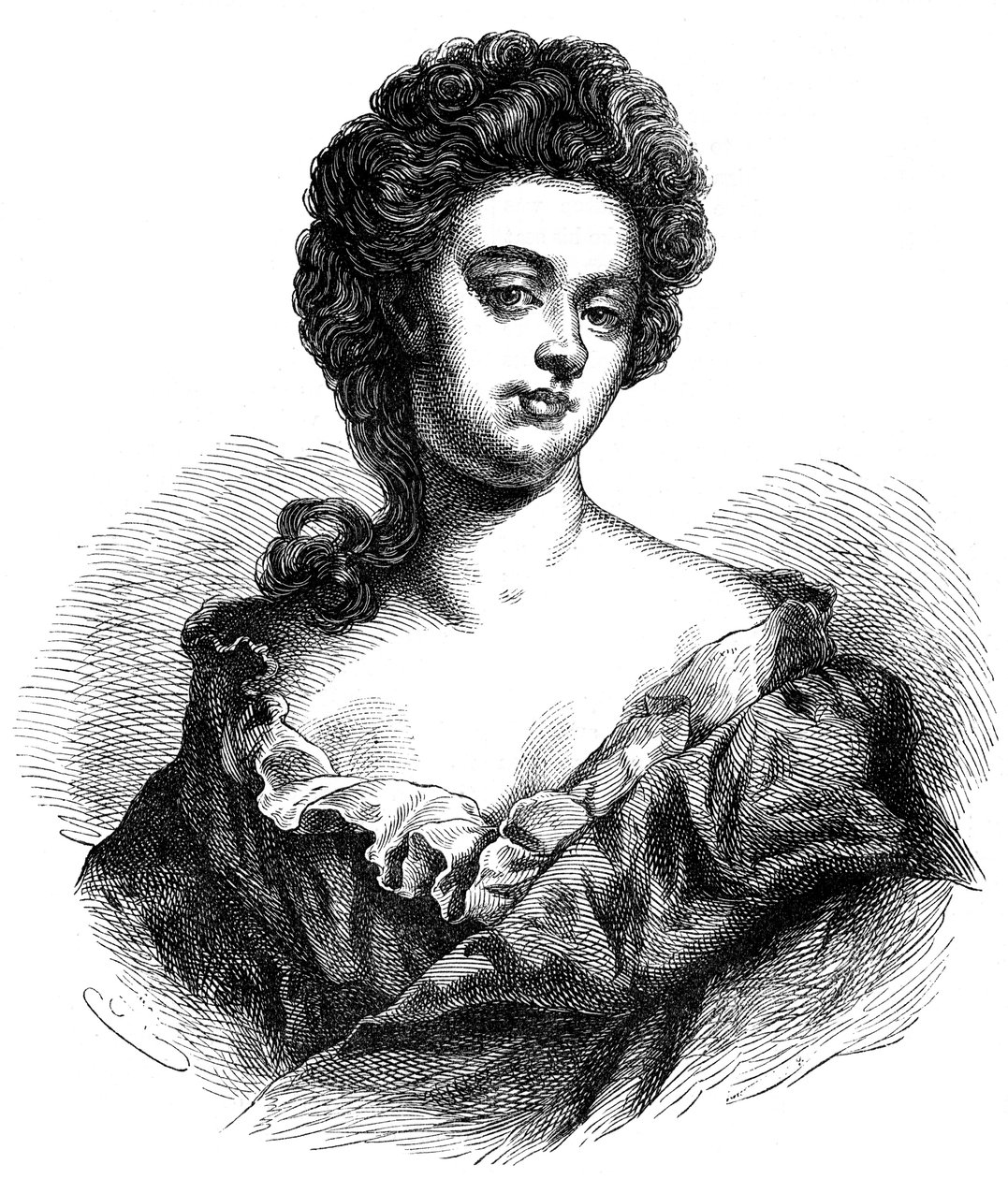 Sarah Churchill, vévodkyně z Marlborough 1660-1744, 18. století 19. století od Unbekannt