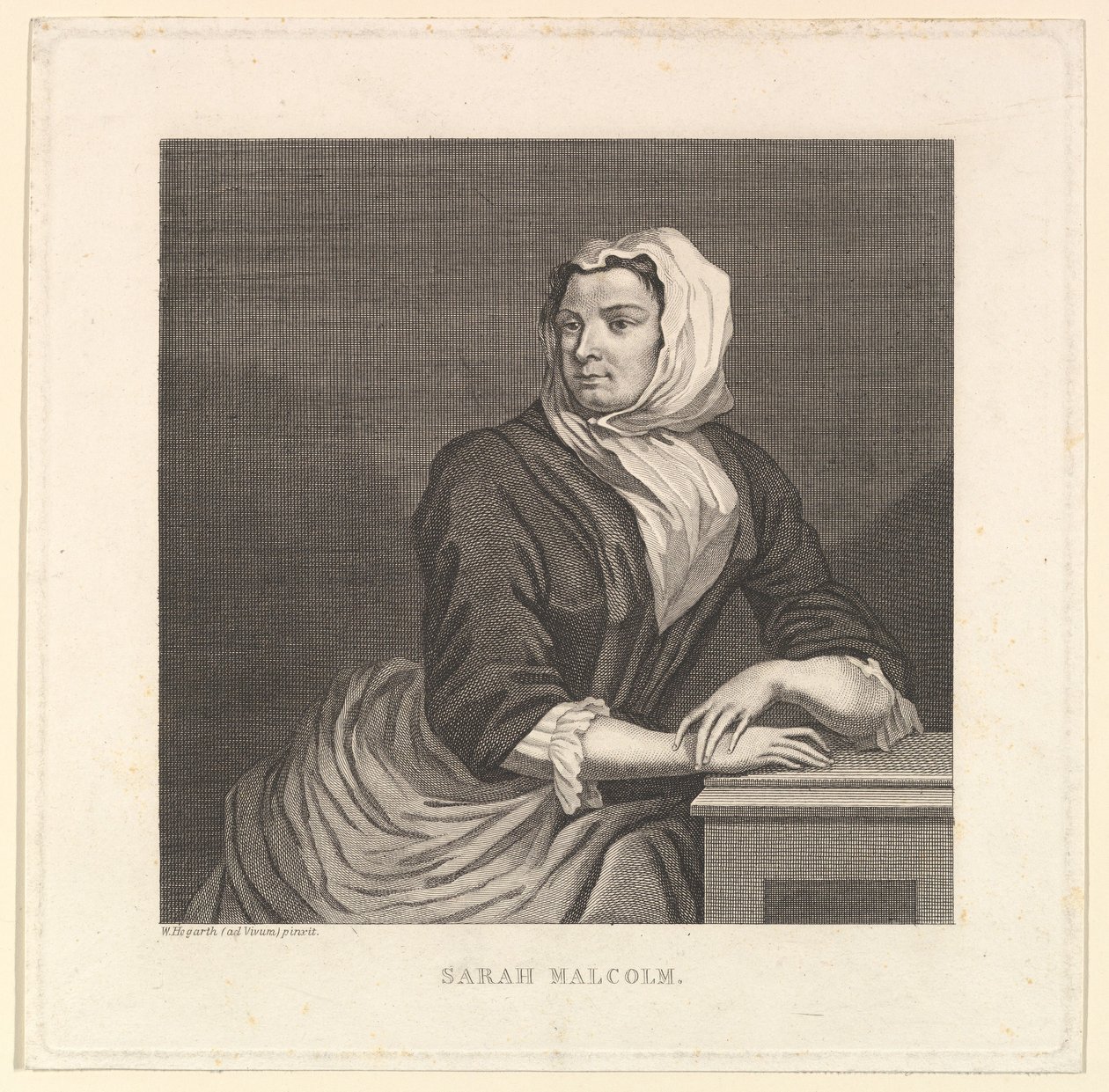 Sarah Malcolm, konec 18.-19. století. od Unbekannt