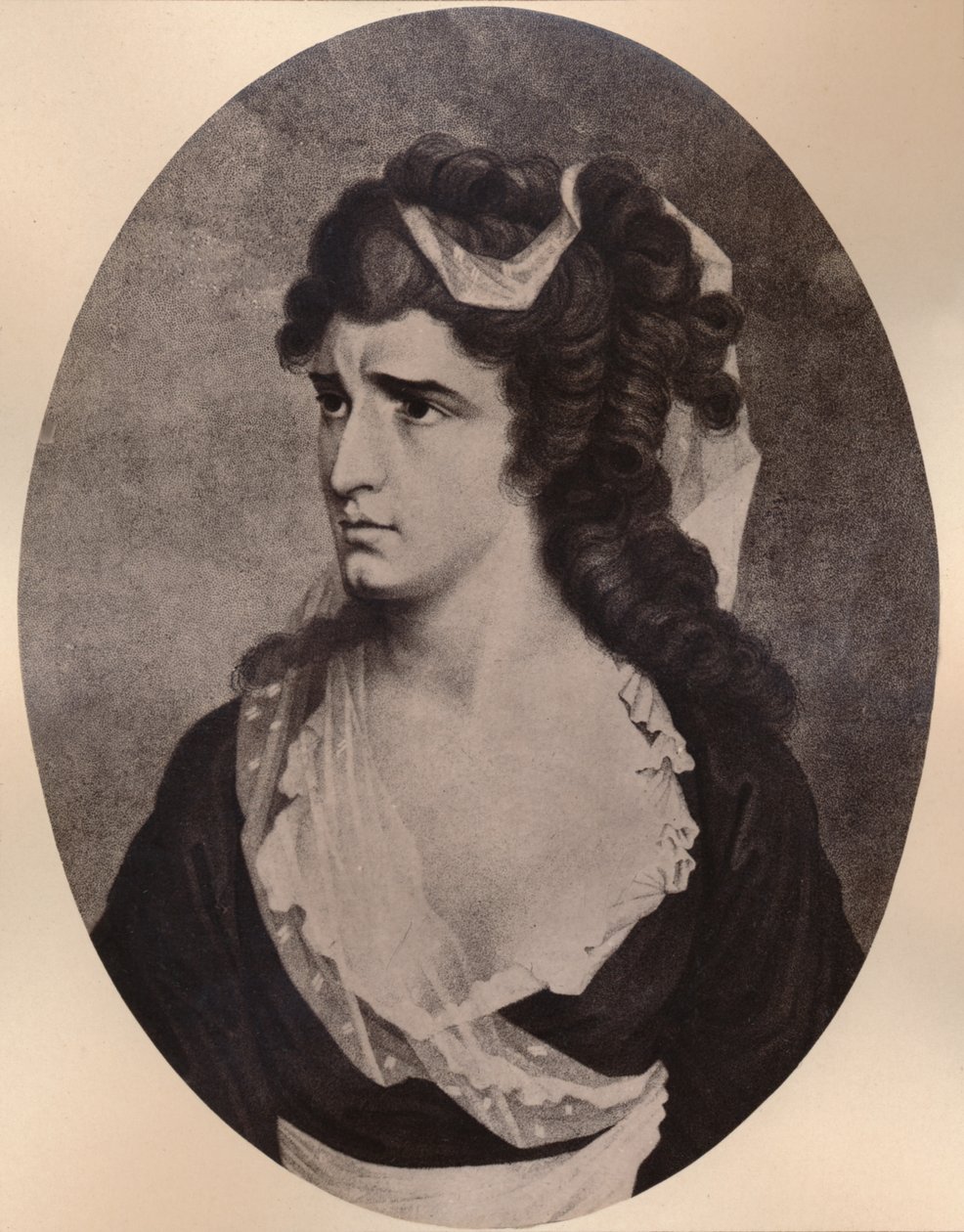 Sarah Siddons, velšská herečka, konec 18. nebo 19. století 1894 od Unbekannt