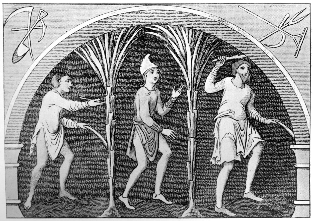 Saští zemědělskí dělníci, 1910 od Unbekannt