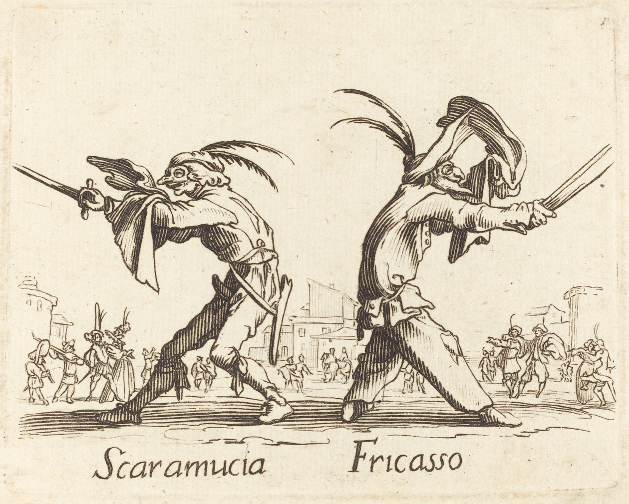 Scaramucia a Fricasso. od Unbekannt