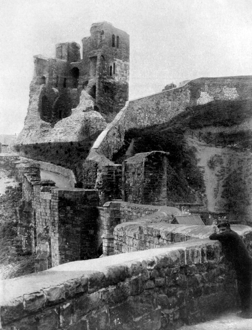 Hrad Scarborough, Severní Yorkshire, Anglie, 1924-1926 od Unbekannt