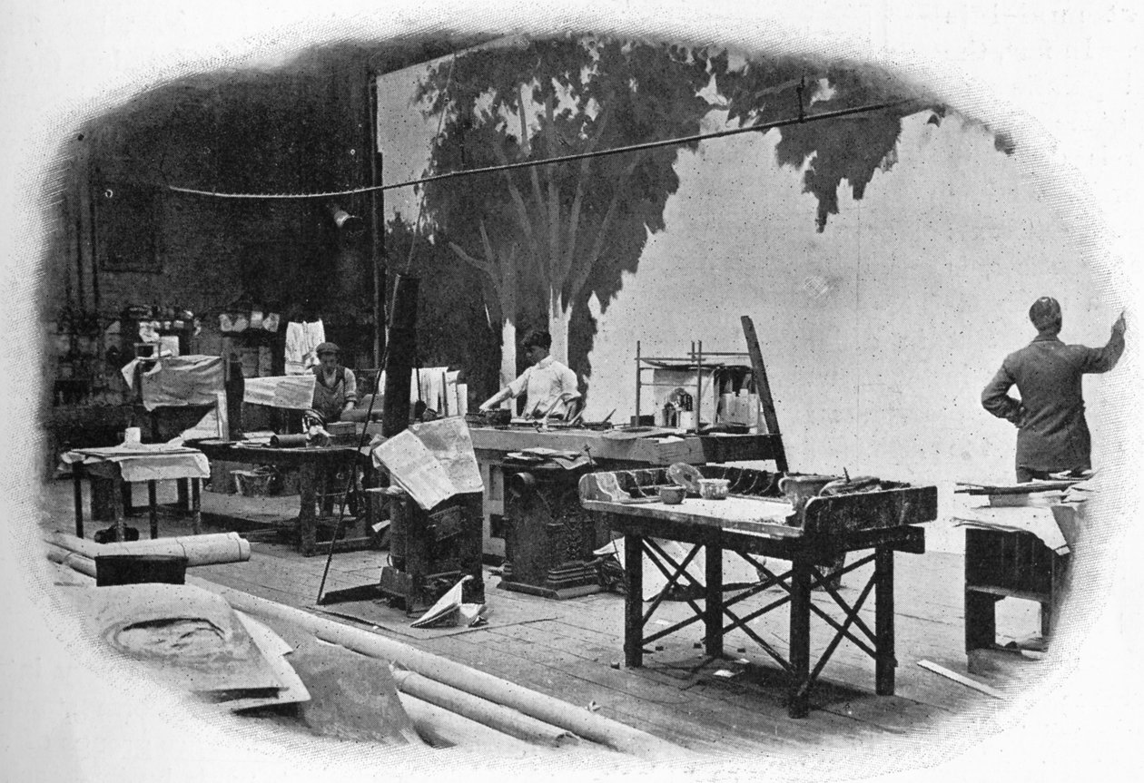 Malba scén, Londýn, c1900 1901 od Unbekannt