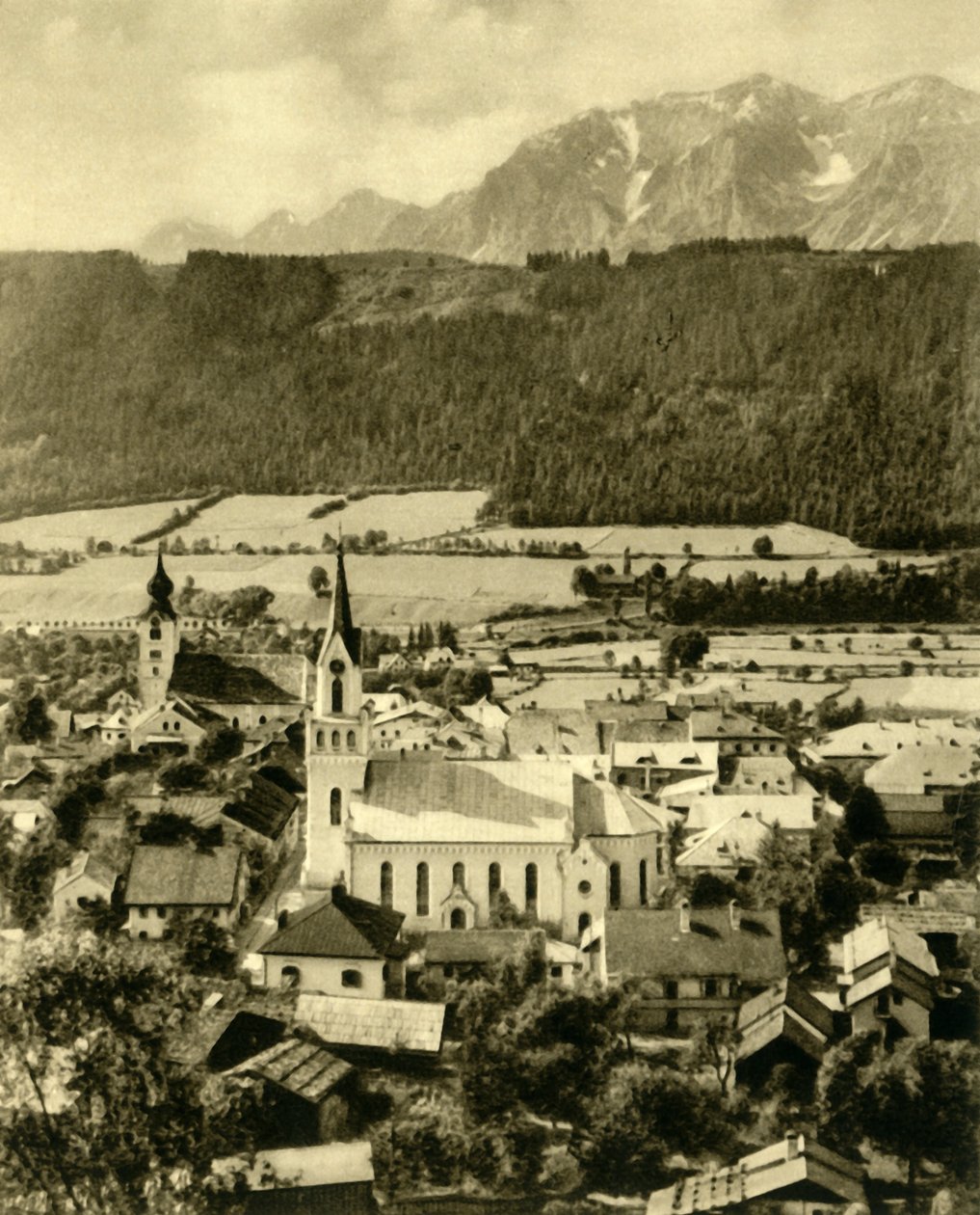 Schladming, Štýrsko, Rakousko, c1935. od Unbekannt