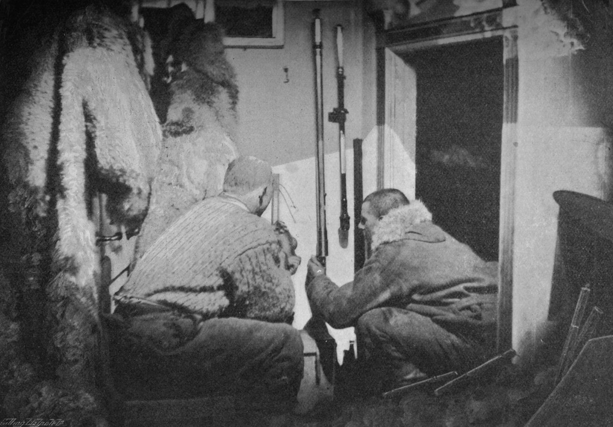 Scott-Hansen a Johansen Inspecting the Barometers, 1893-1896, 1897 od Unbekannt
