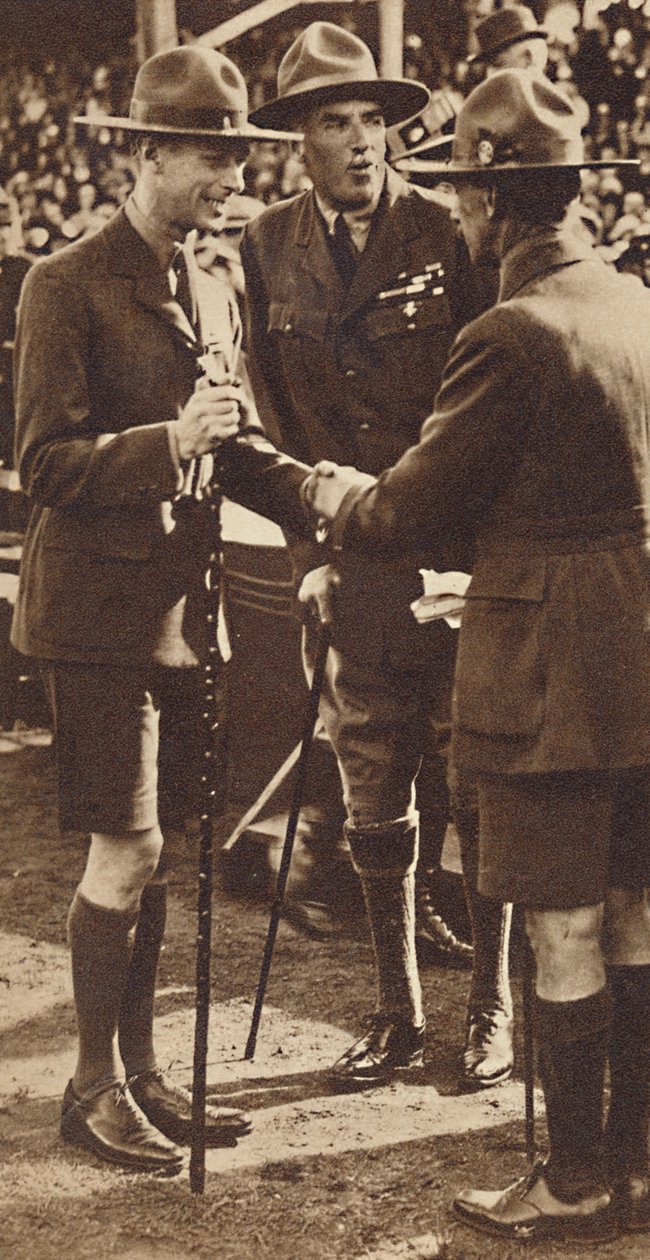 Podání rukou skautů - Shromáždění v Adelaide, 1927 1937 od Unbekannt