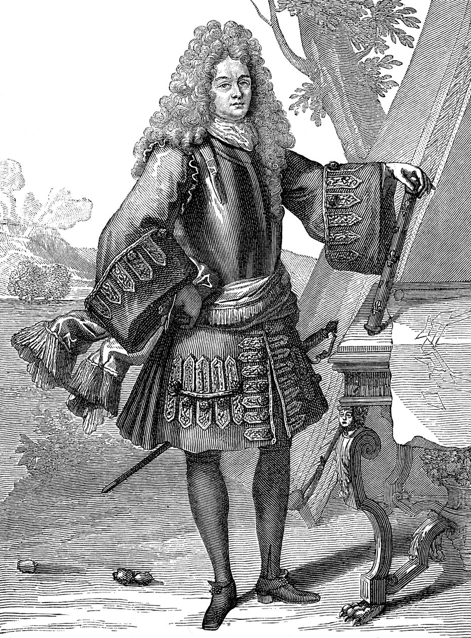 Sebastien Vauban, francouzský vojenský inženýr, c1680 od Unbekannt