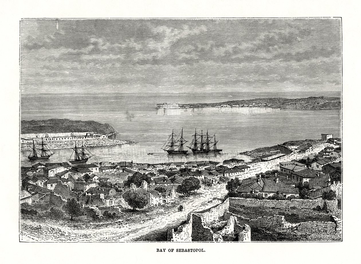 Sebastopol, Ukrajina, 1879 od Unbekannt