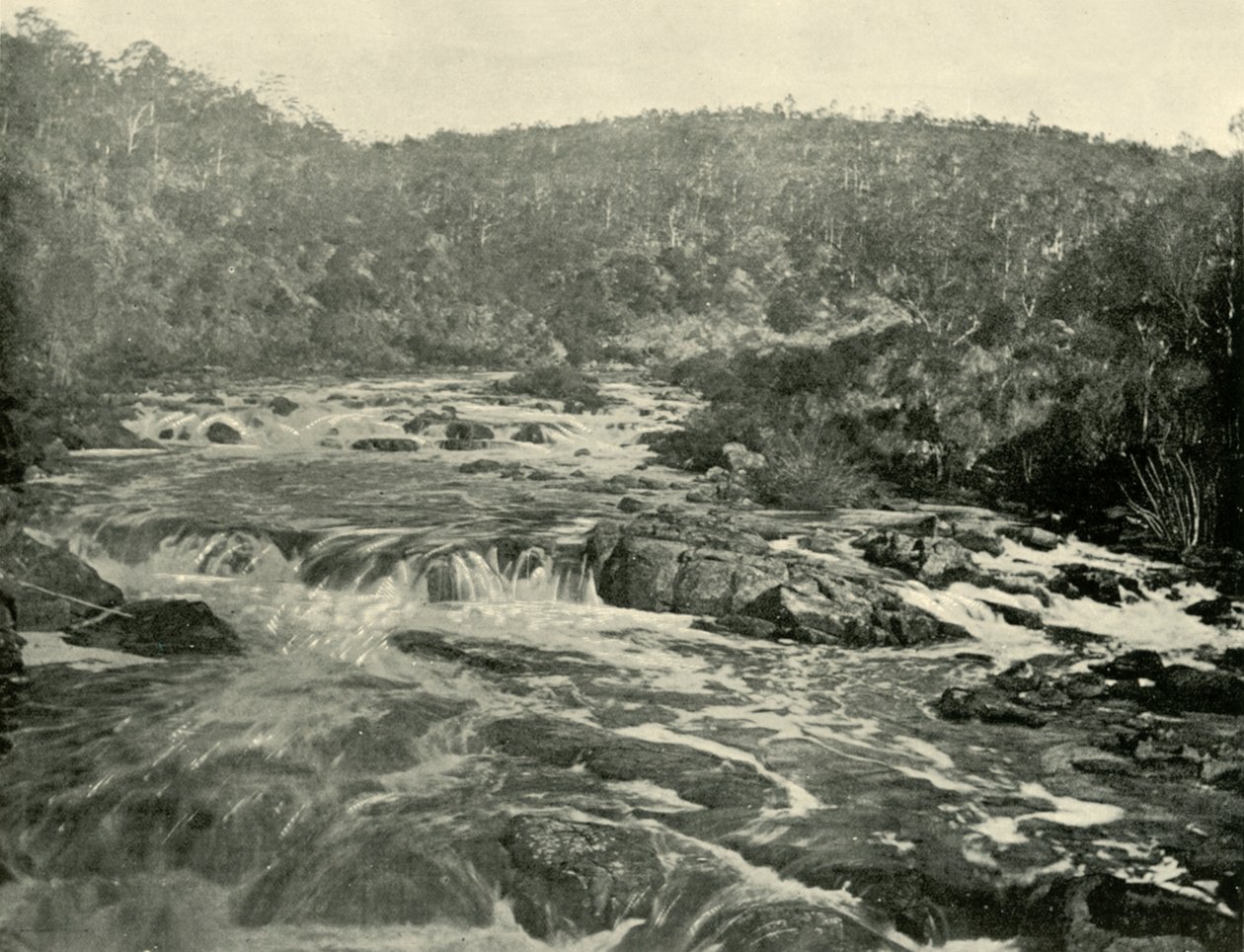 Druhá pánev, řeka South Esk, 1901. od Unbekannt