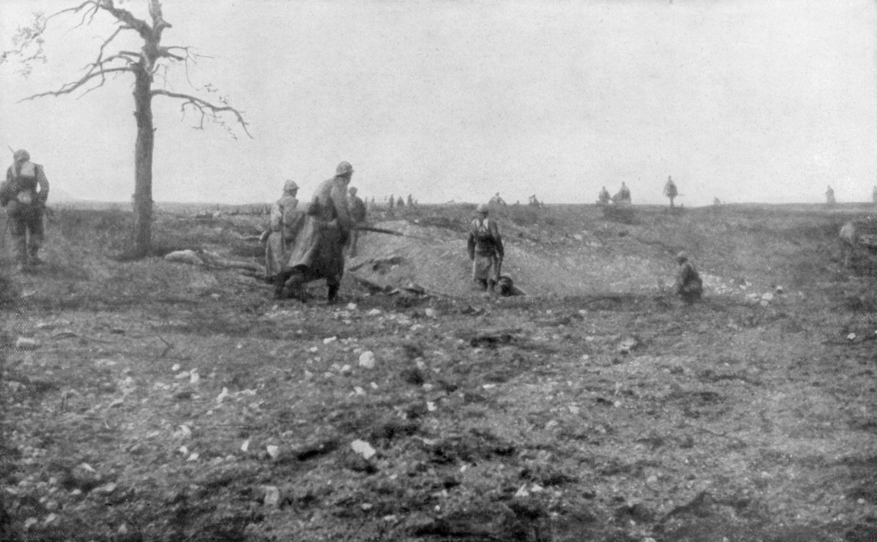 Druhá bitva u Champagne, Francie, první světová válka, září 1915 od Unbekannt