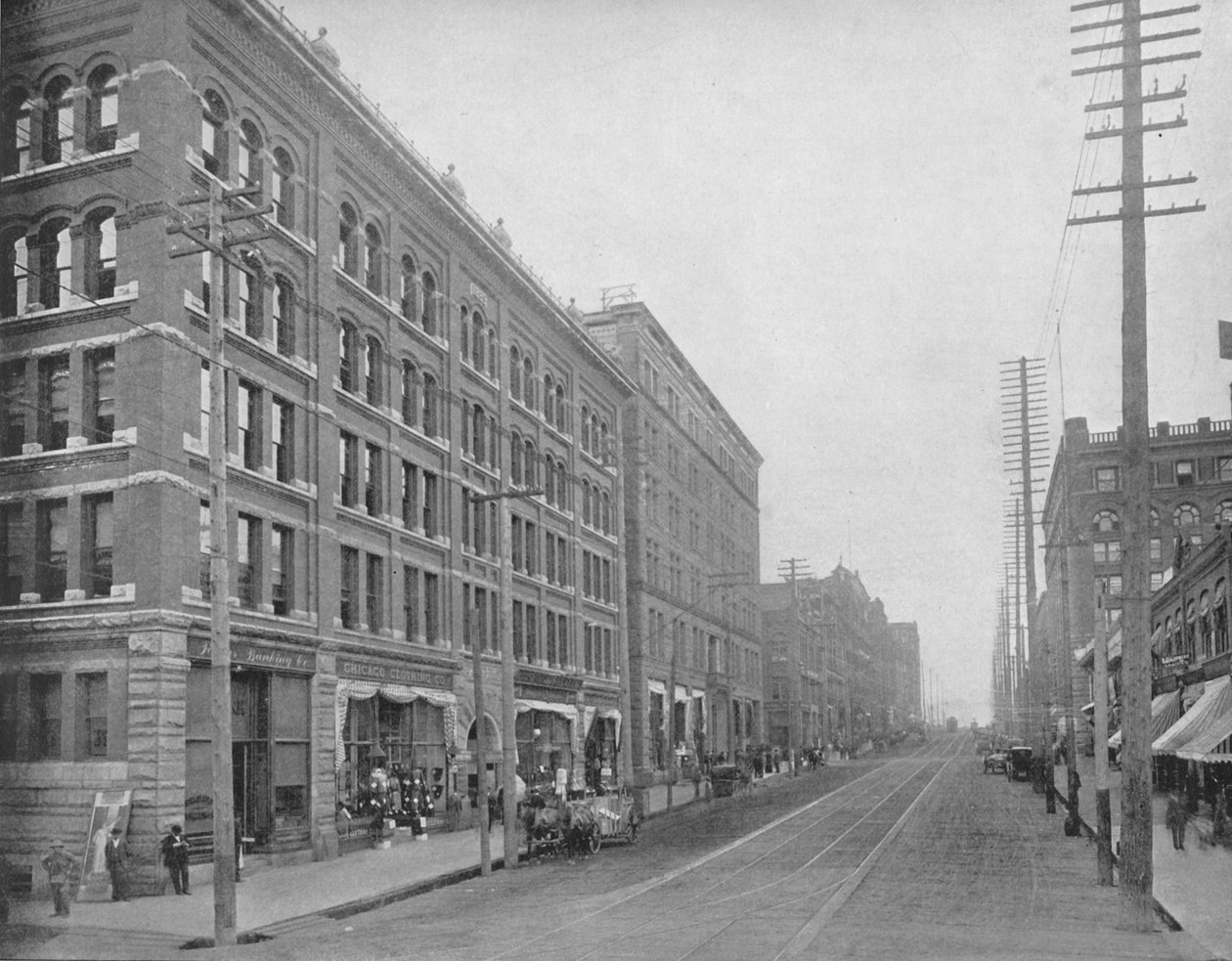 Second Street, Seattle, Washington, c1897. od Unbekannt