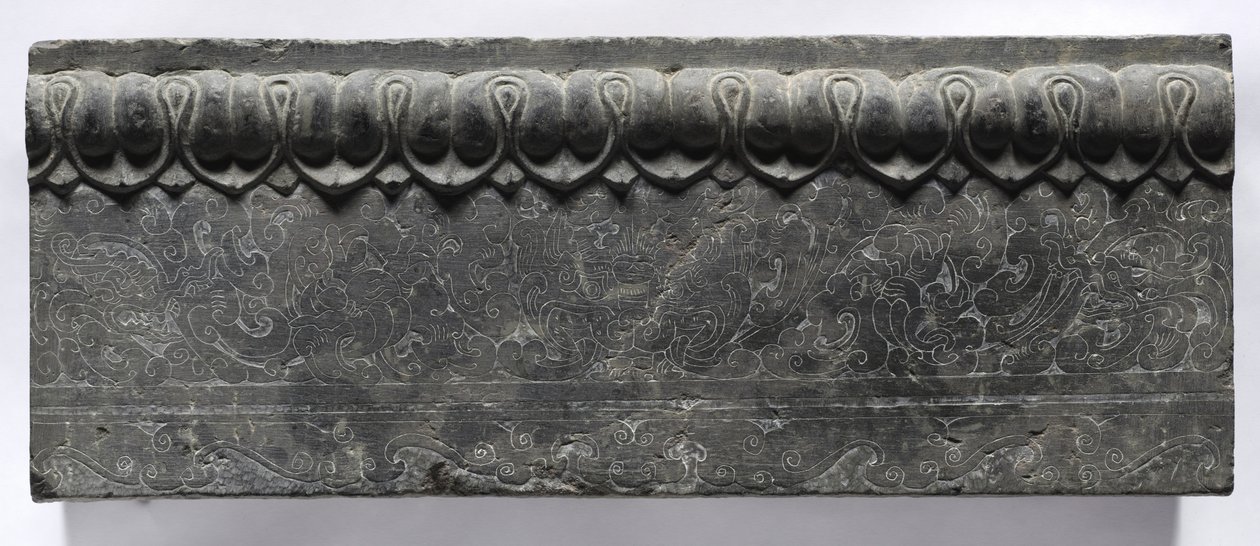Část plošiny pro rakev: Horizontální panel, 550-577. od Unbekannt