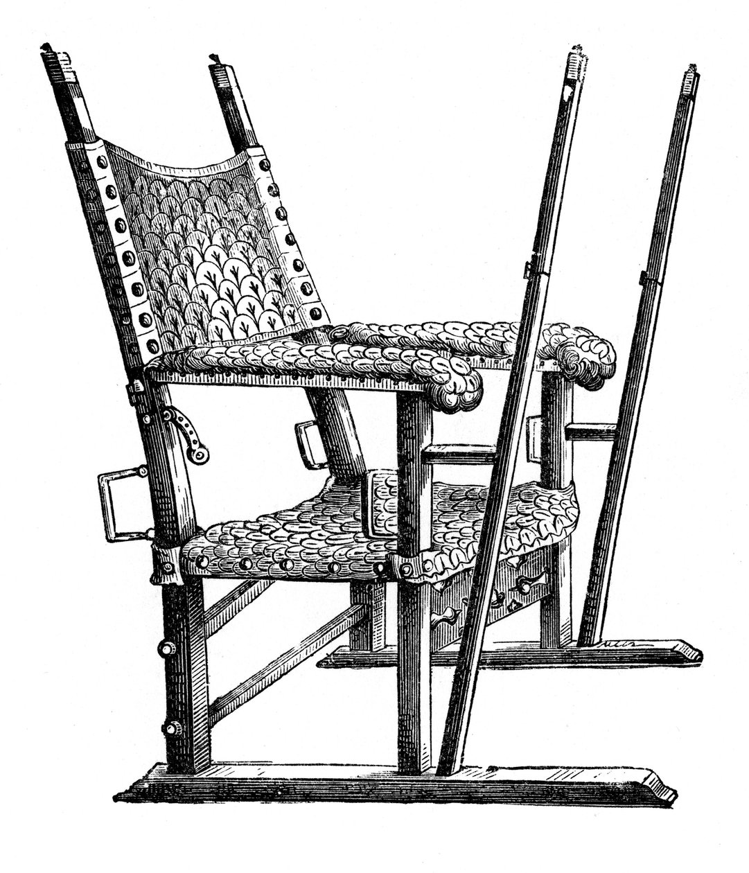 Sedanské křeslo Karla V., 14. století, 1870 od Unbekannt