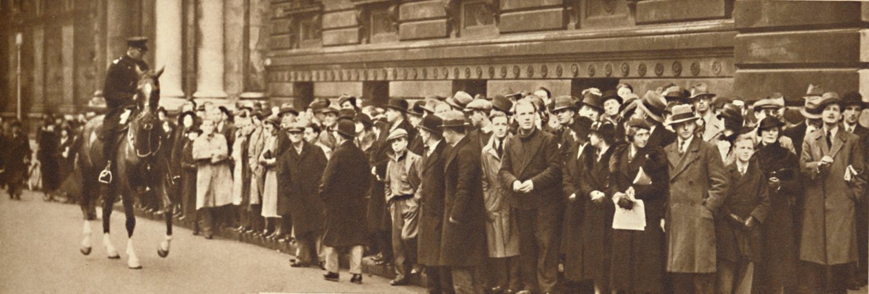 Hledání zpráv o králi Edwardovi, 3. prosince 1936, 1937 od Unbekannt