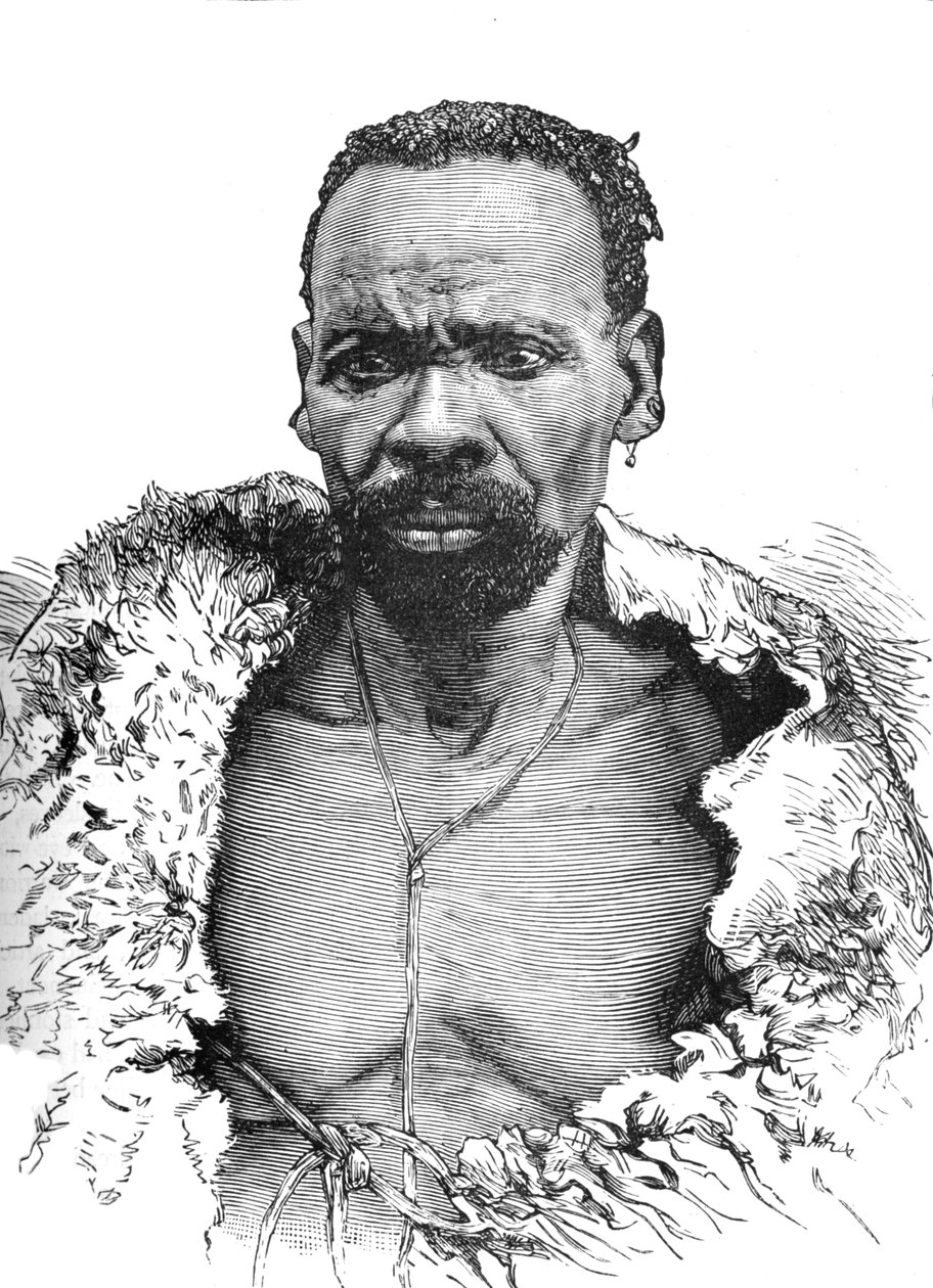 Sekukuni, c1880 od Unbekannt