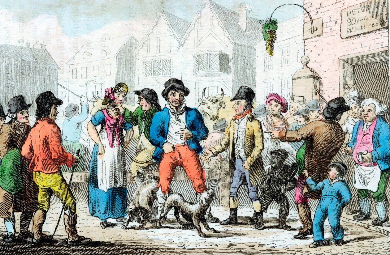 Prodej manželky nejvyšší nabídce, 1816 od Unbekannt