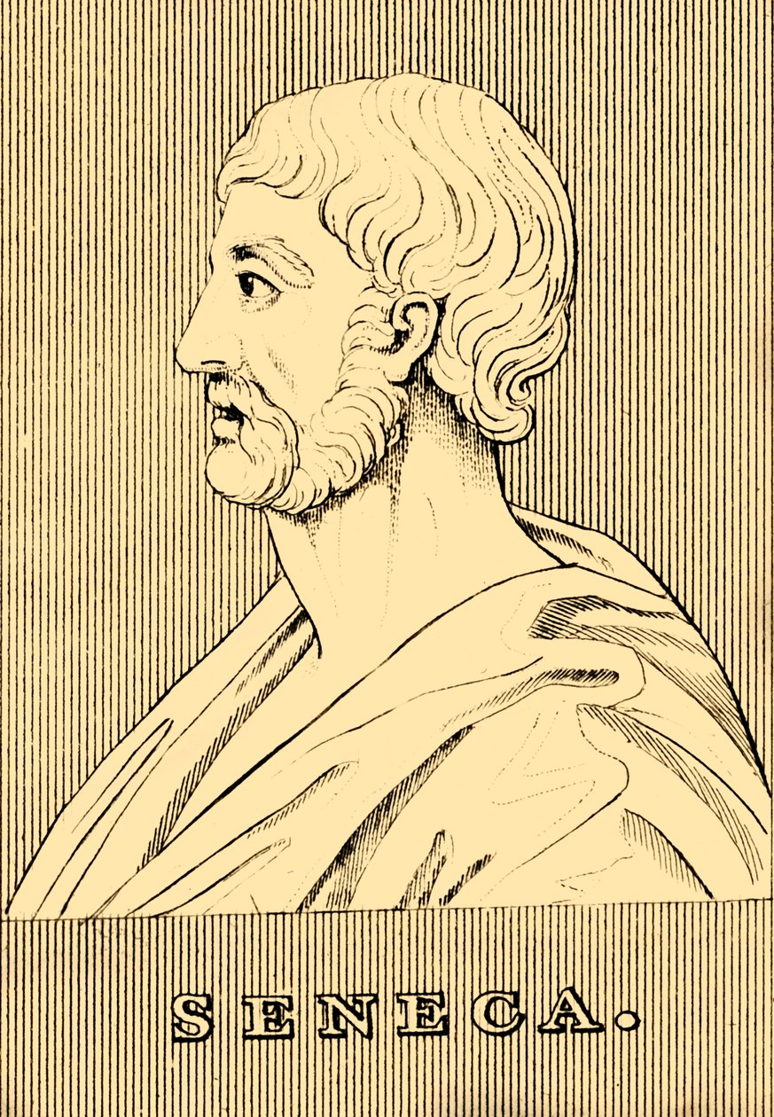 Seneca, c4 př. n. l. 65, 1830. od Unbekannt