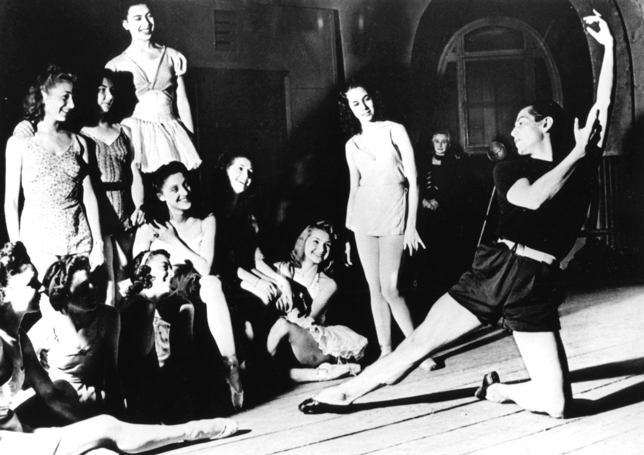 Serge Lifar a balet Pařížské opery, Paříž, 1940-1944 od Unbekannt