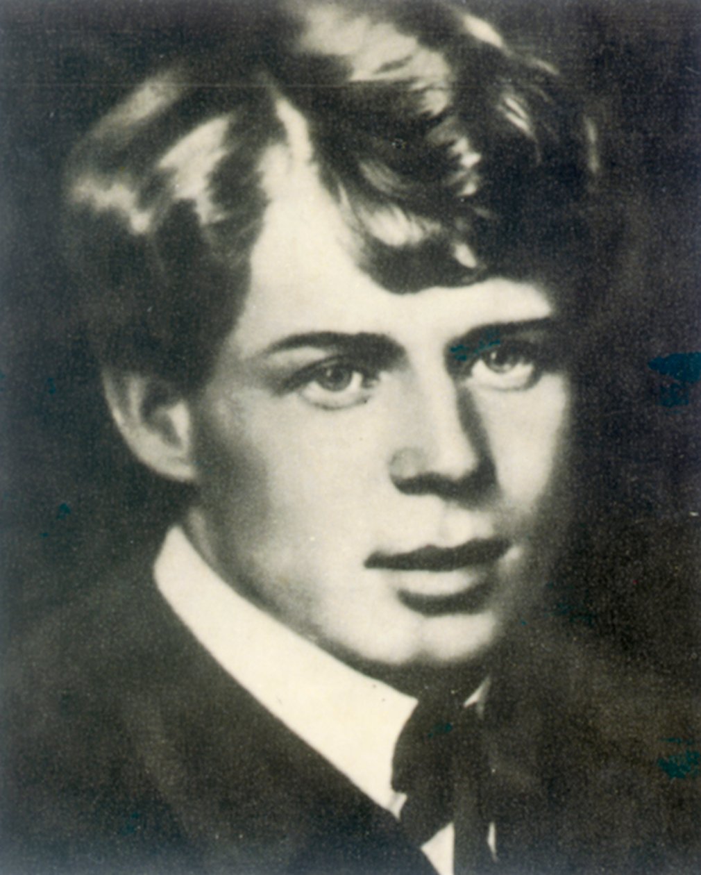 Sergej Yesenin , ruský básník, 1910 od Unbekannt